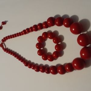 Necklace and bracelet